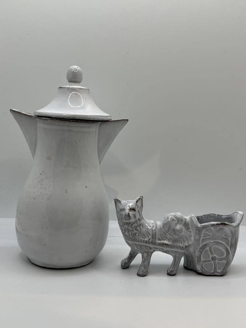 naokun様 アスティエ 蓋付きピッチャー 水差し 犬型置物 セット