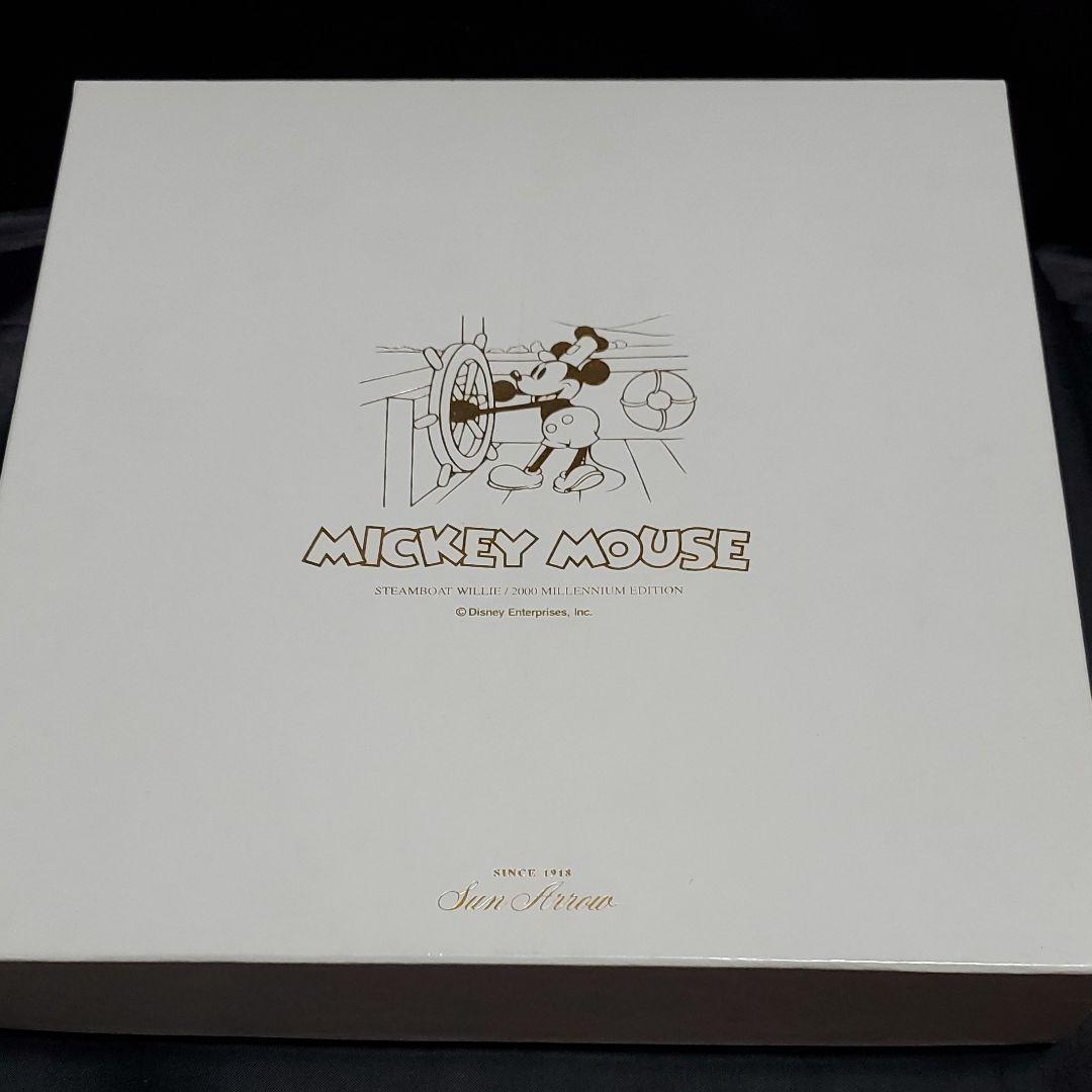 ノリタケ　蒸気船ウィリー　ミッキー　2000 限定プレート　金彩　激レア　美品