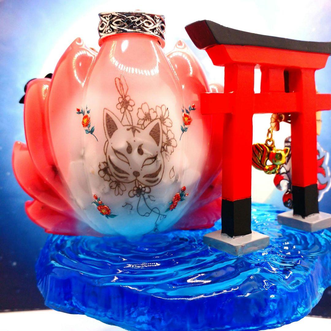 九尾の狐・波紋が広がる水面✨⭐️オルゴナイト⭐️✨幸運を引き寄せやすくなる﻿