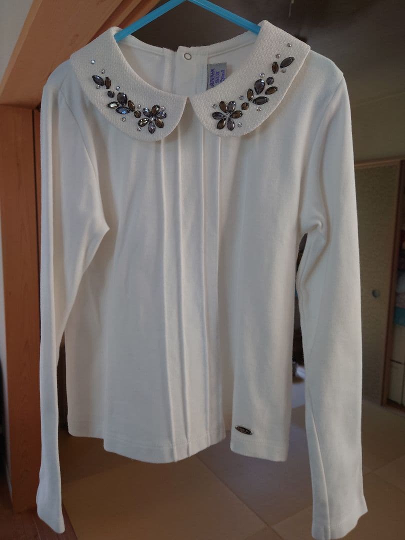 アナスイ　白シャツと花柄ワンピース（セット売り）