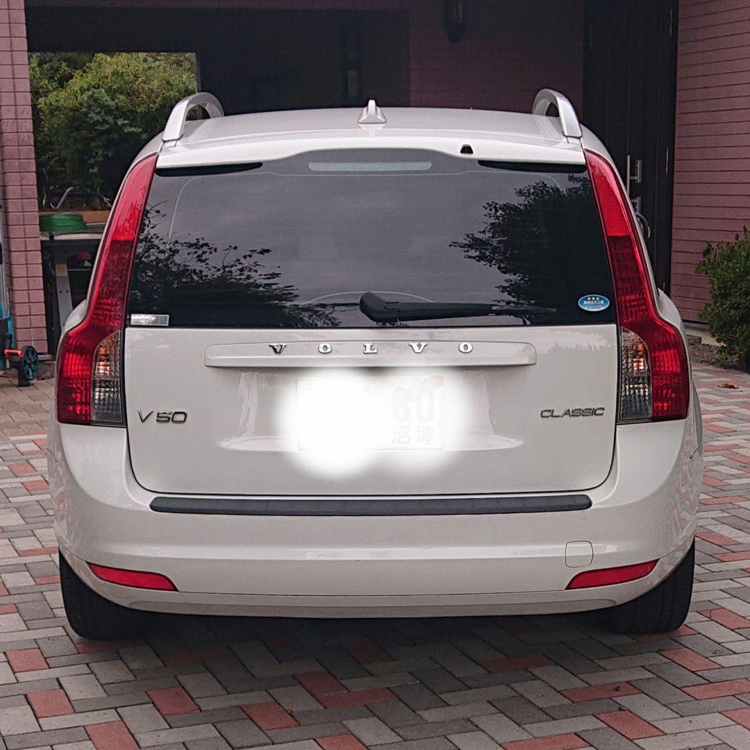 ボルボ V50 クラシック HDDナビ 革シート サンルーフ 予備検対応