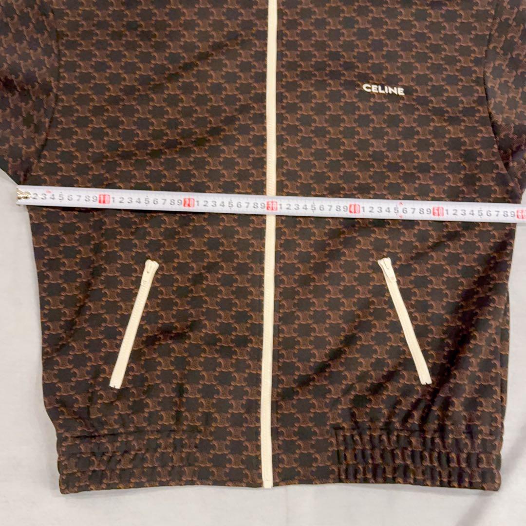 大幅値下 未使用級 CELINE パターン入りジャケット 総柄 L相当