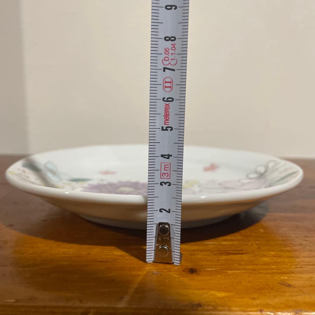 【新品・未使用】九谷焼 仙春窯 5.5号皿揃 花はな ５枚組 色絵