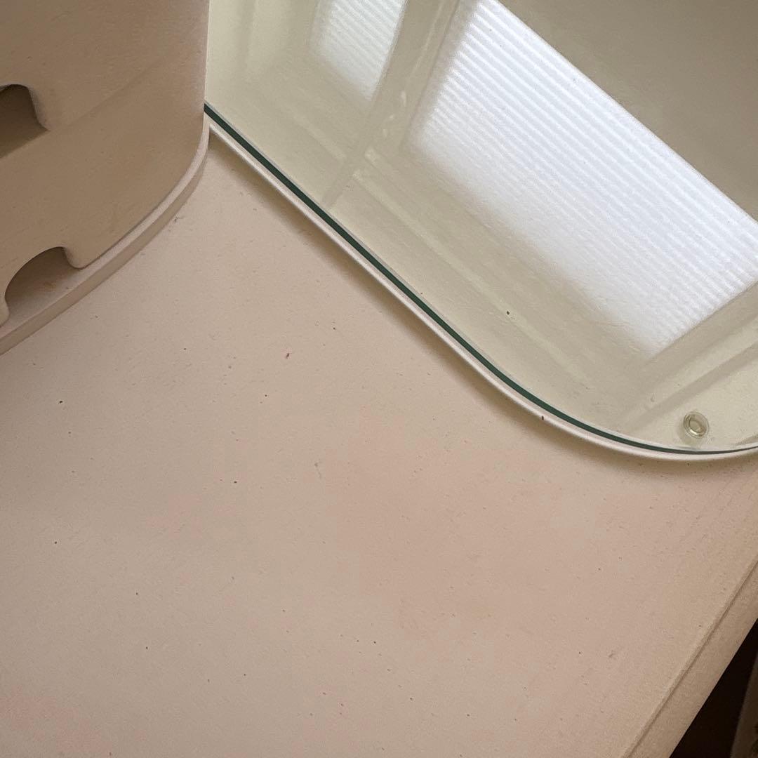 松永工房　カンティーニュ　ホワイトドレッサー・鏡台セット