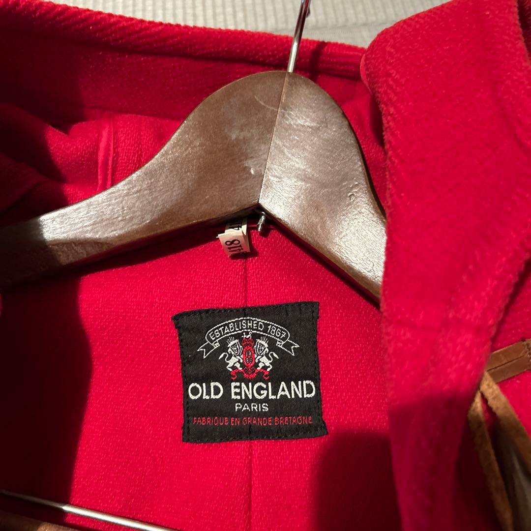 オールドイングランド　ダッフルコート赤