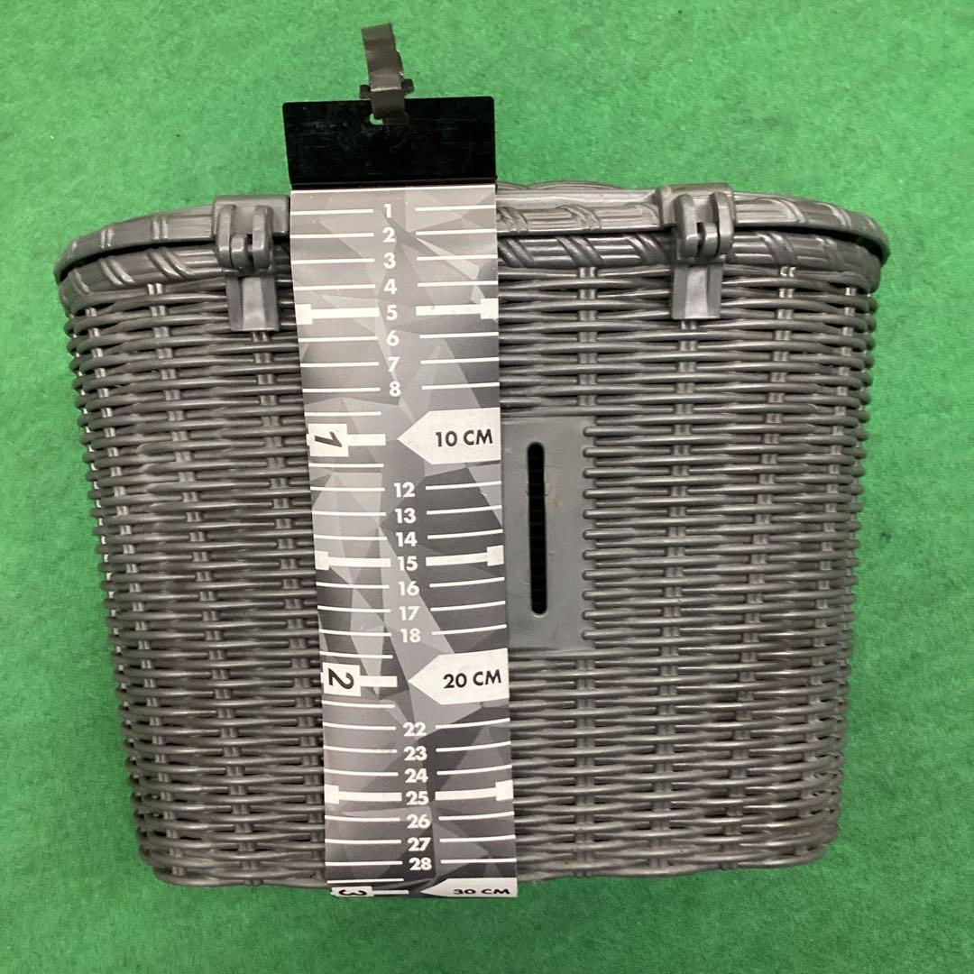 自転車用　前カゴ　OGK　FB-3600 フロントバスケット　ふた付