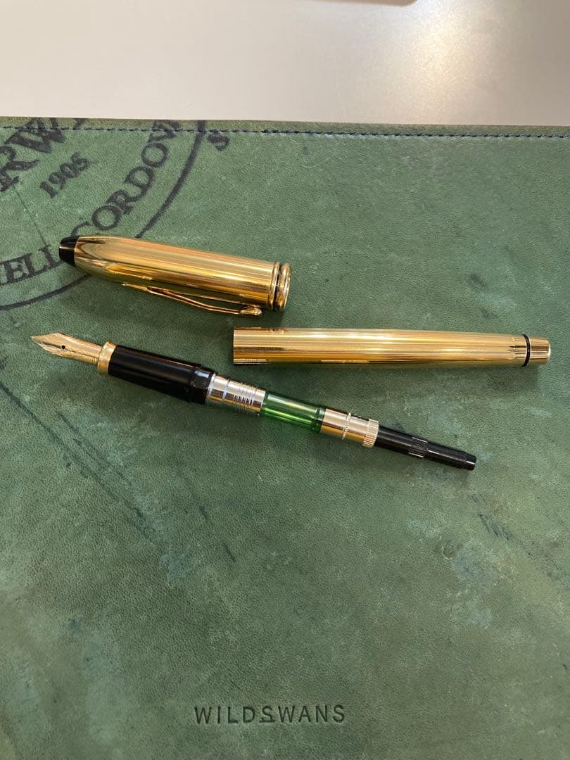 クロス　タウンゼント　万年筆　14金　ゴールド　cross gold USA