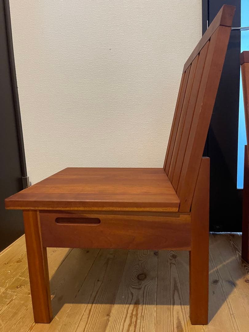 高級家具kai ‼️ヴィンテージ品　高級天然木　北欧　ダイニングチェア　スツールA