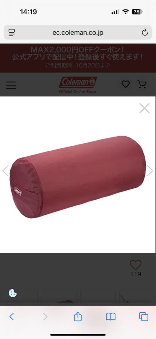 キャンパーインフレーターマット/WセットII