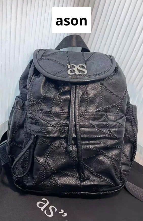 ason BENETTON BACKPACK リュック ブラック 新品