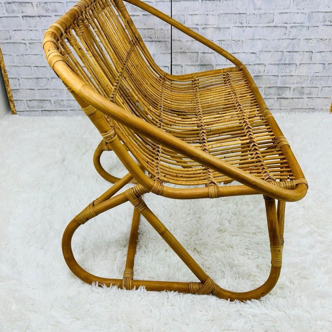 ラタンチェア ベンチ ソファ 天然素材 ナチュラル 椅子 2人掛け アンティーク