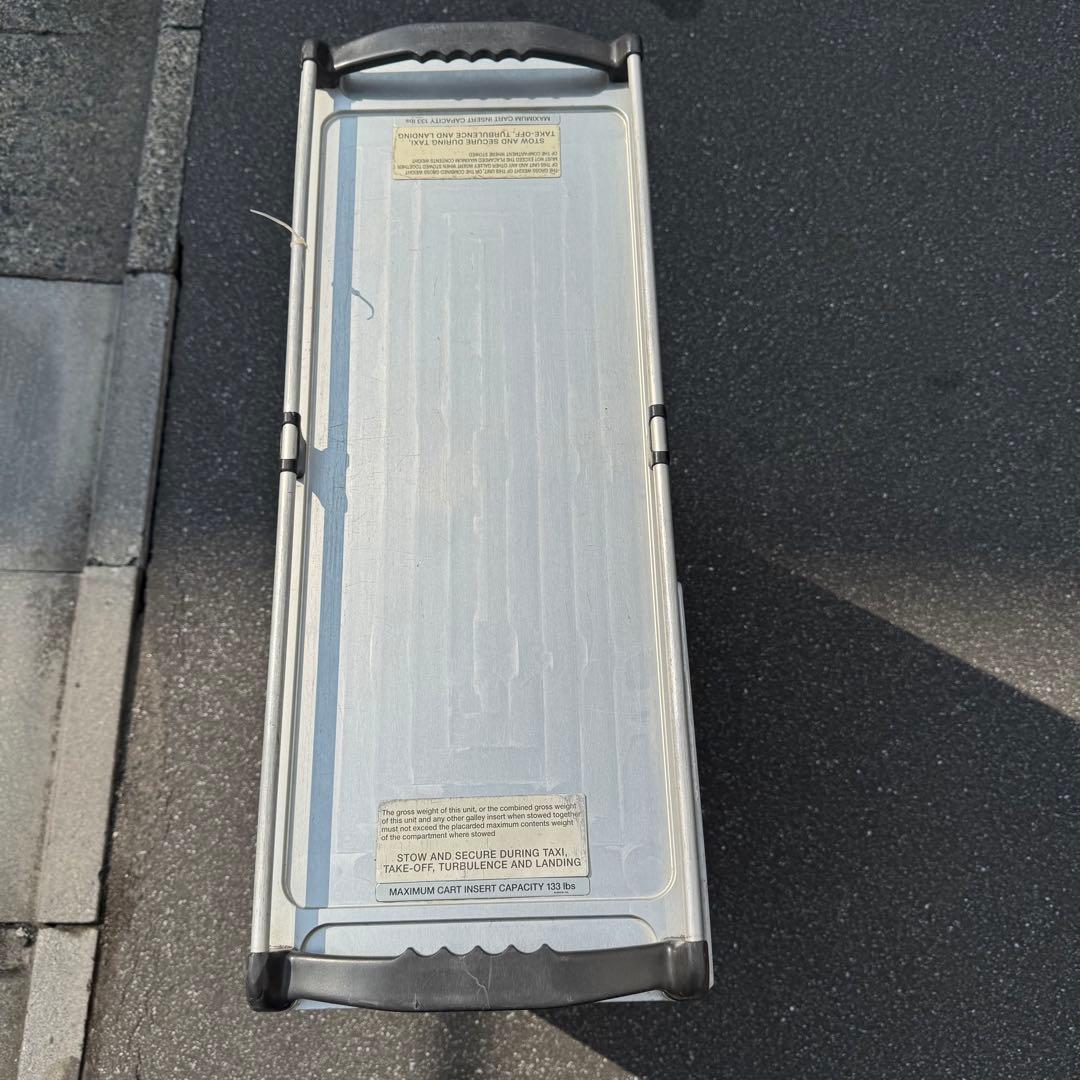 旅客機 航空機内サービル用 ミールカート フルサイズ カート