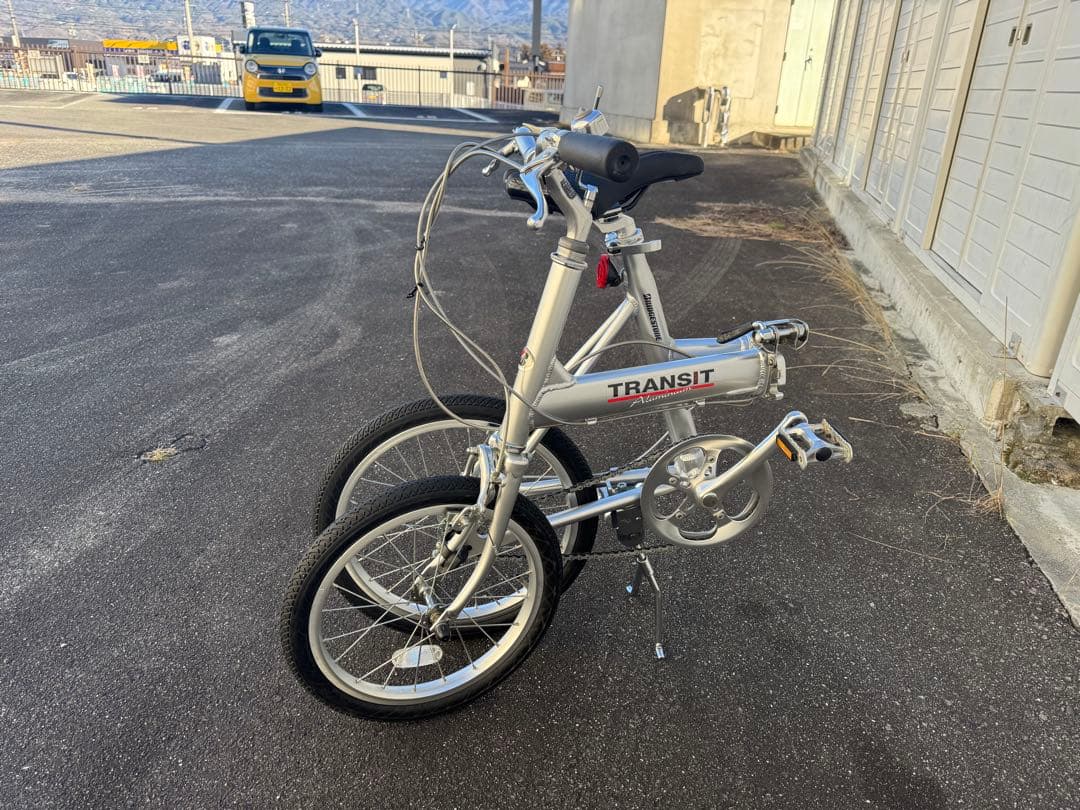 BRIDGESTONE TRANSIT LIGHT アルミフーム折り畳み自転車