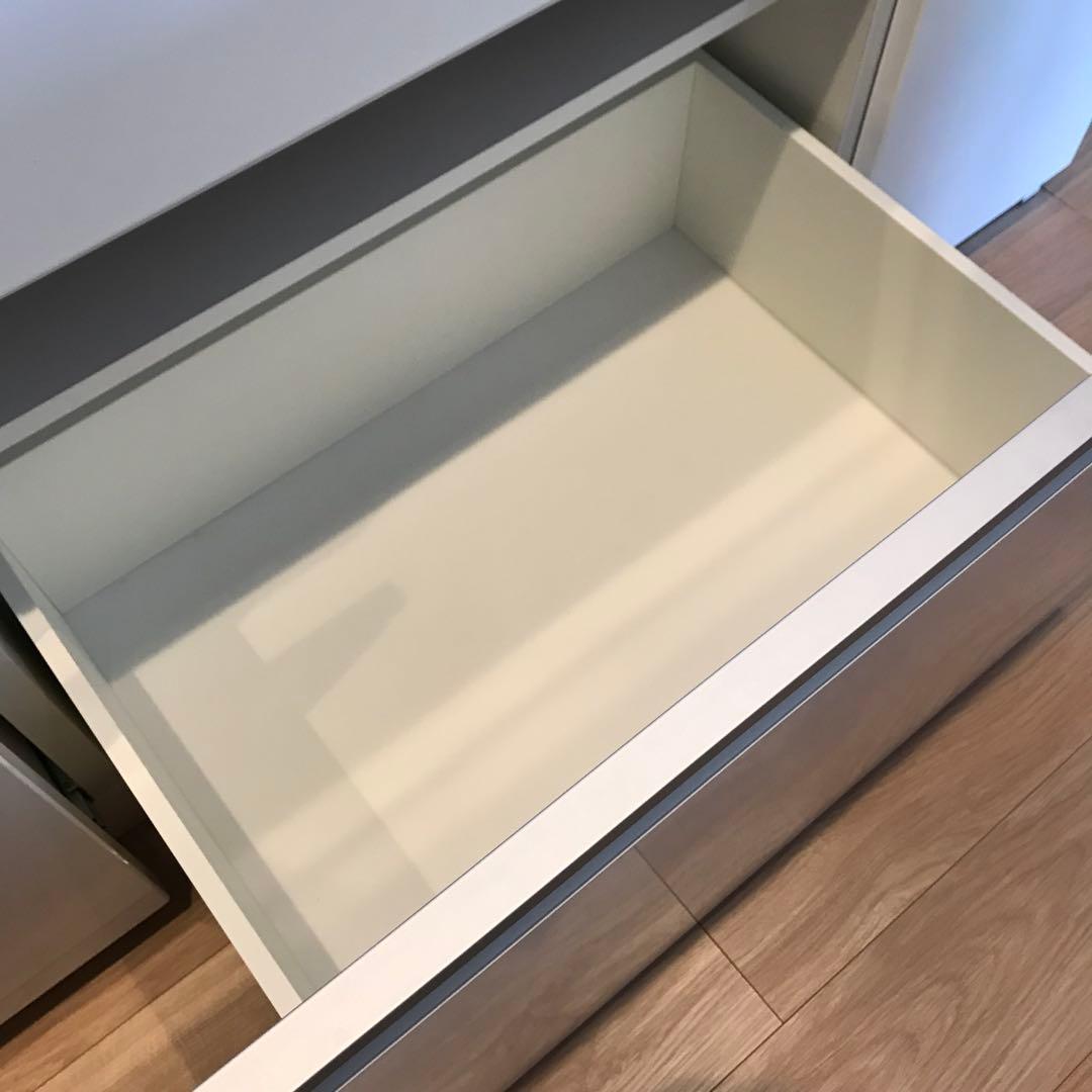 【pupupu※プロフィールご一読ください】 大塚家具　食器棚140cm幅