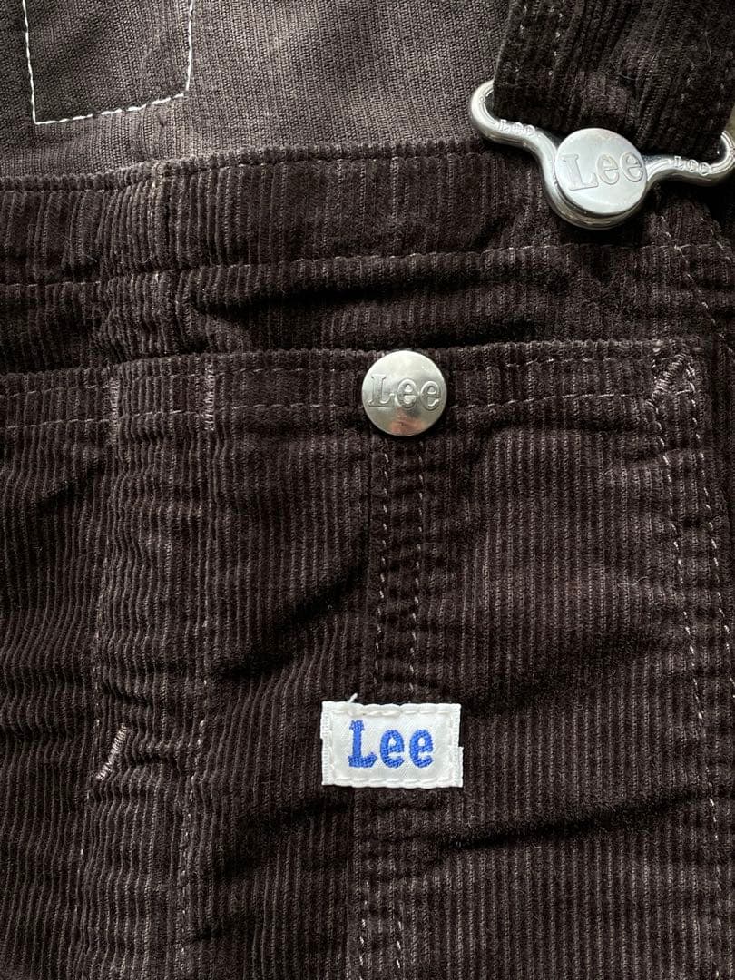 新品タグ付　LEE /リー SLOBE別注 コーデュロイオーバーオール