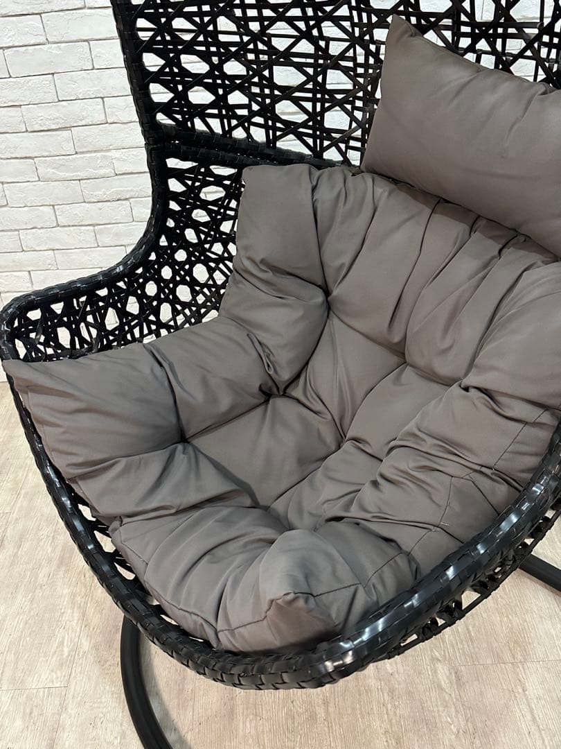 【東京都23区配送無料】ハンギング　チェア　たまご型　アウトドア　椅子　吊り下げ