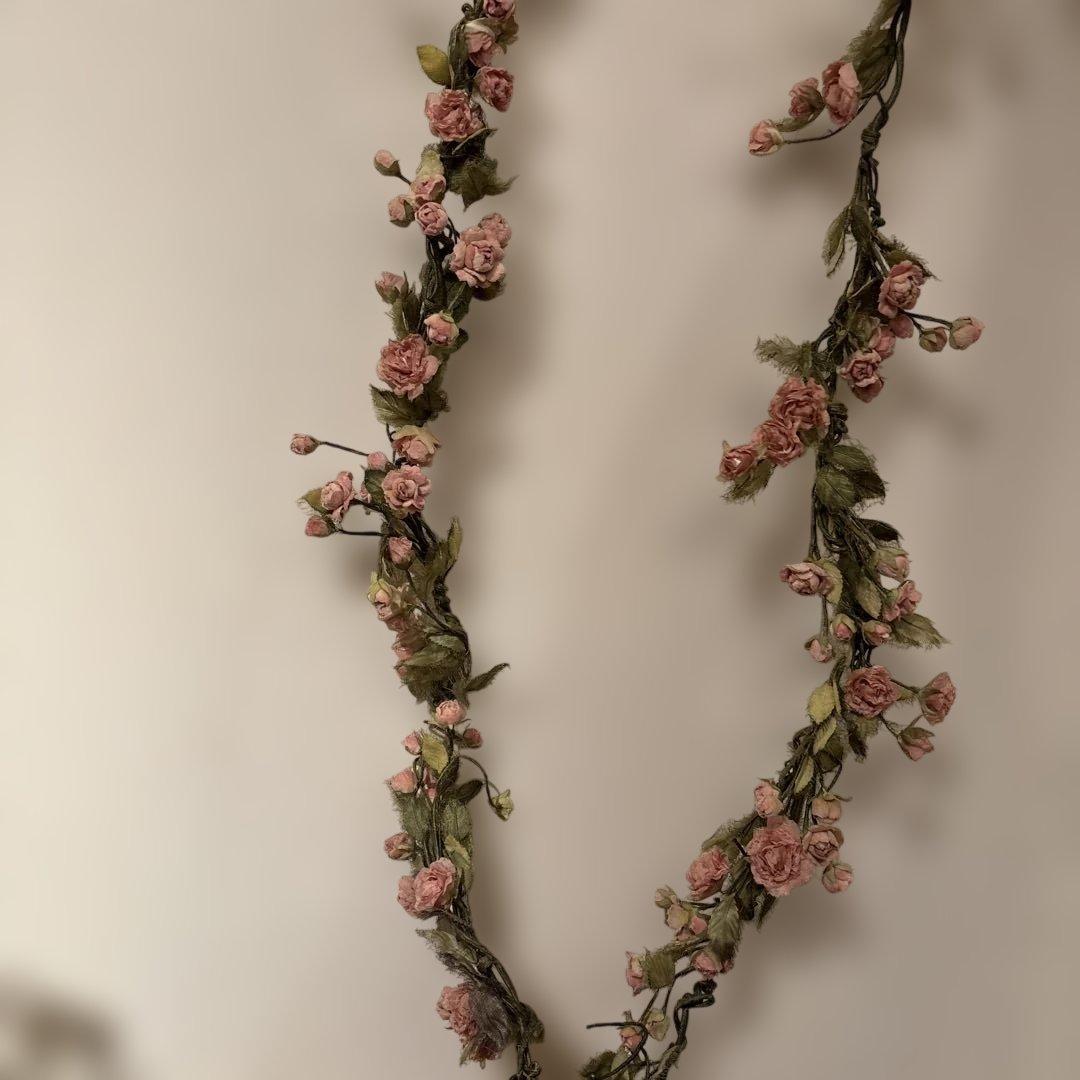 ハンドメイド布花　小さいな薔薇