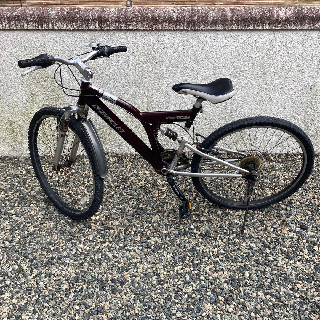 引き取り限定　福岡　シボレー CHEVROLET マウンテンバイク 26型