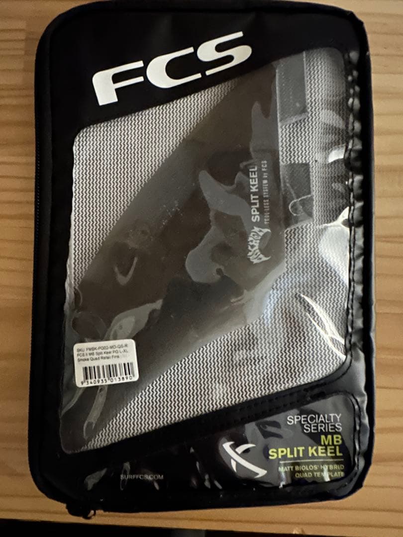 FCS2 MB SPLIT KEEL クアッドフィン スプリットキールフィン