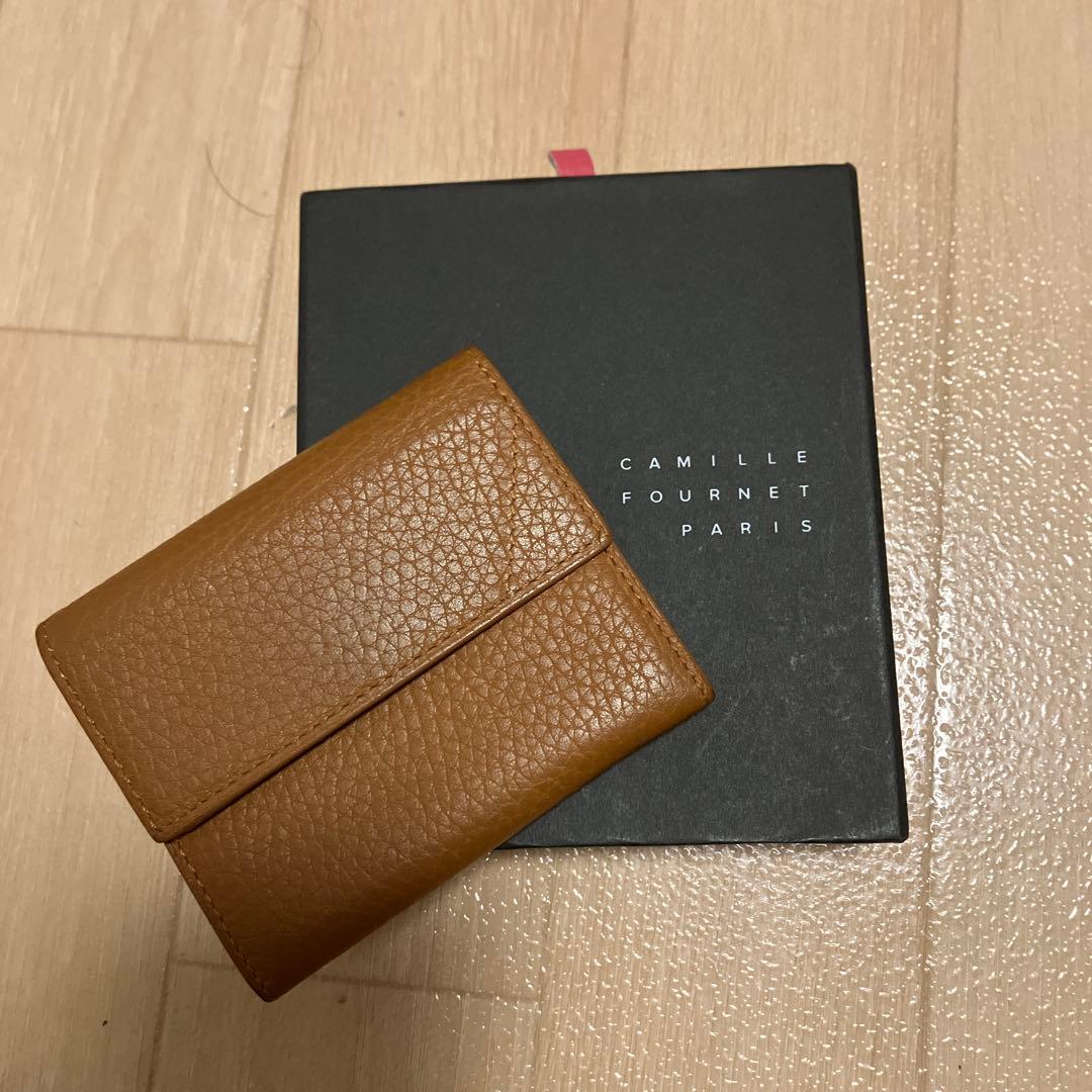 Camille Fournet ケース ブラウン カミーユフォルネ 小銭