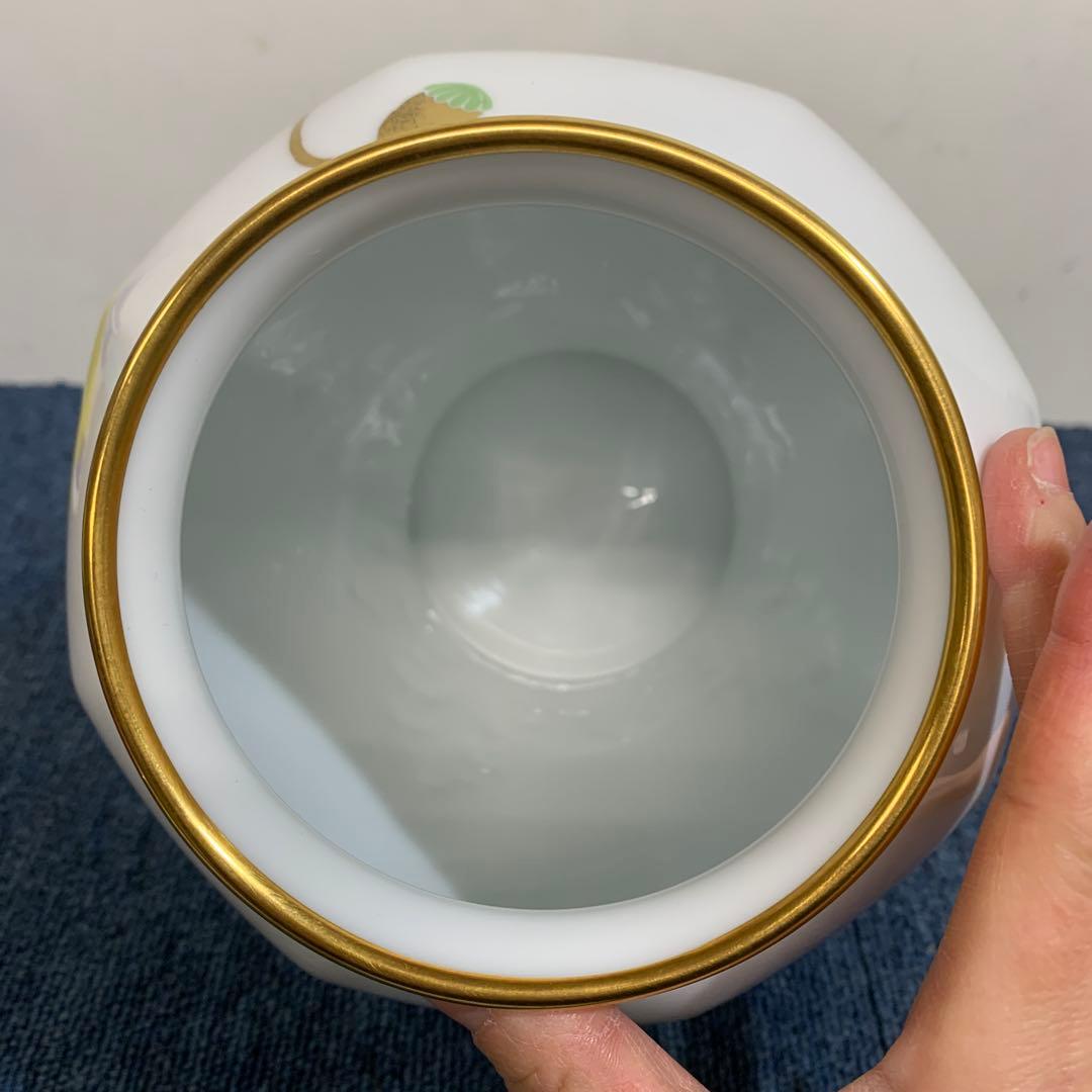 大倉陶園 OKURA 花瓶 高さ約26