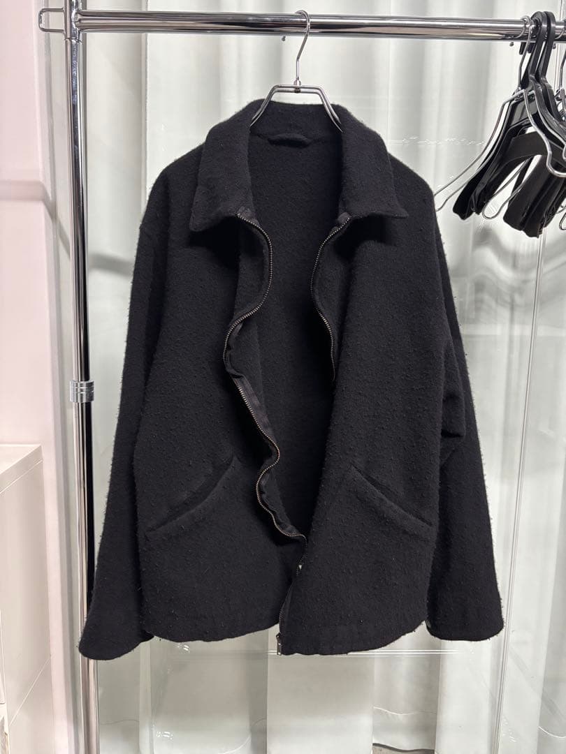 COMOLI 25AW 縮絨ウールジップショートジャケット 2