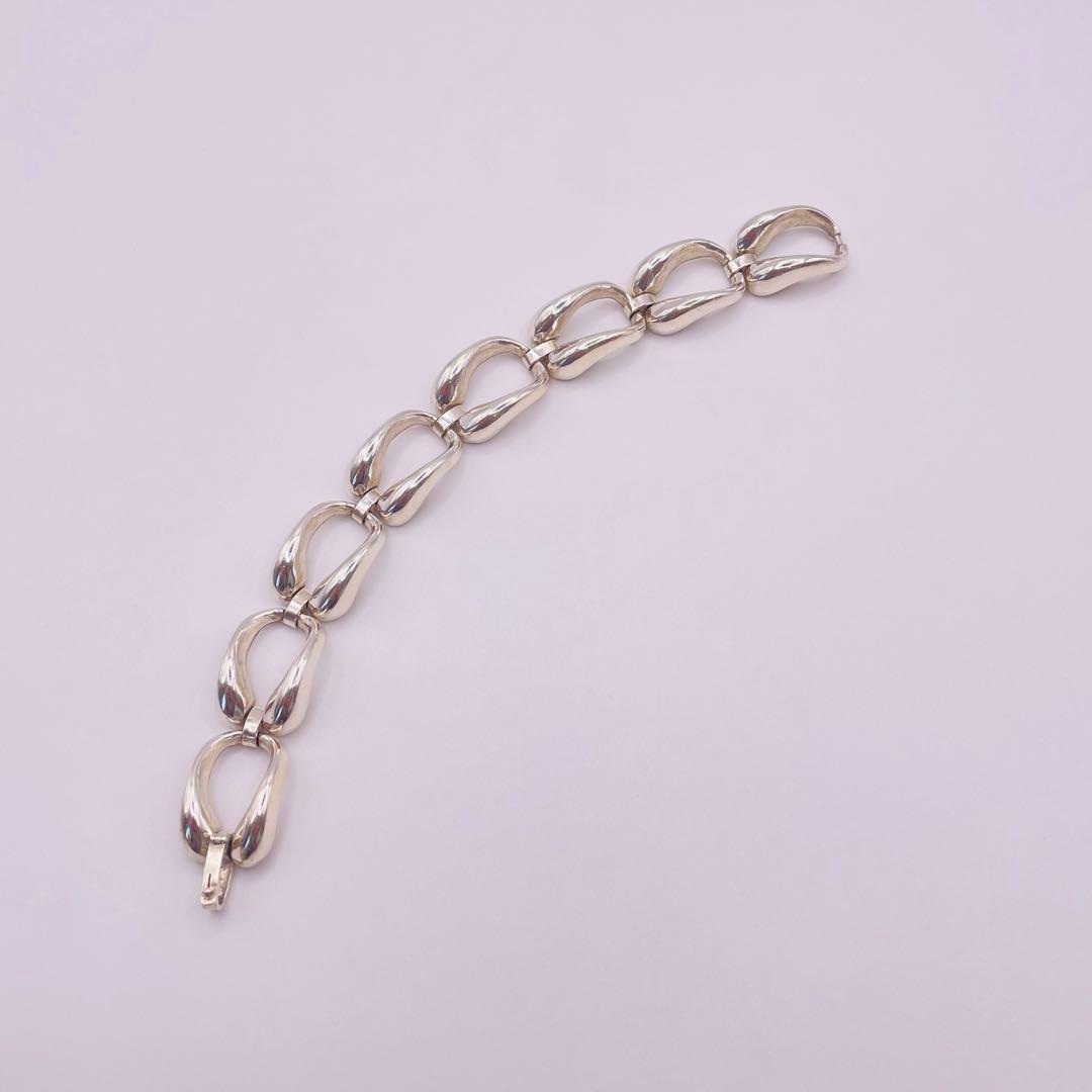 アクセサリー Vintage Italy Sterling Wave Bracelet