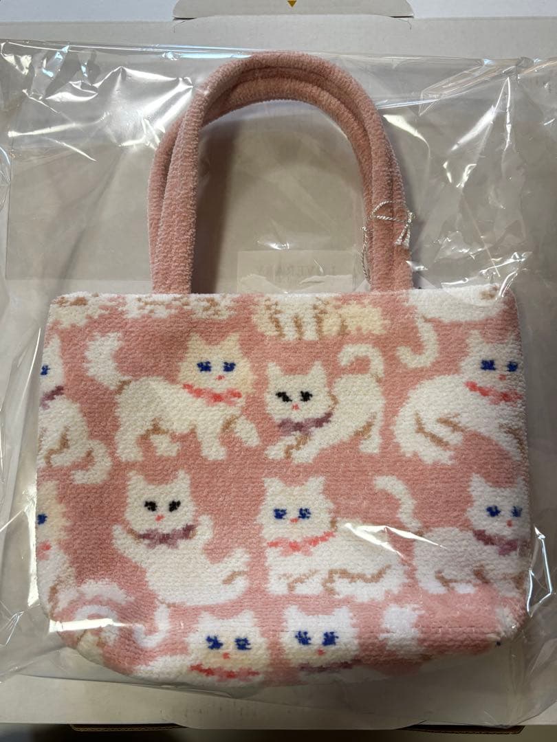 新品タグ付き　フェイラー　FEILER モフモフネコチャン バッグ