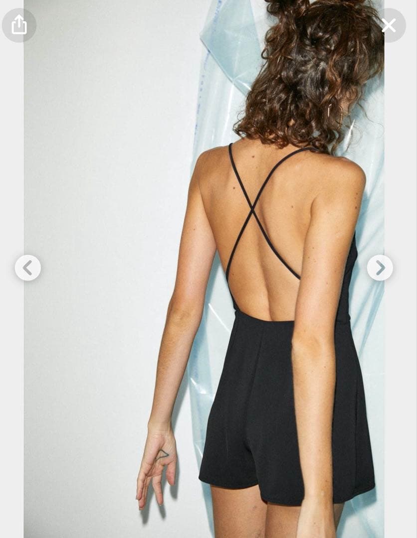 【奏】nagonstans ナゴンスタンス　水着　38 ブラック