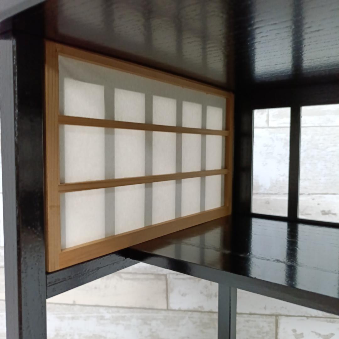 L104 即中斎好写 好日棚 東斎作 東斉 茶棚 茶道 組立式 共箱付 茶道具