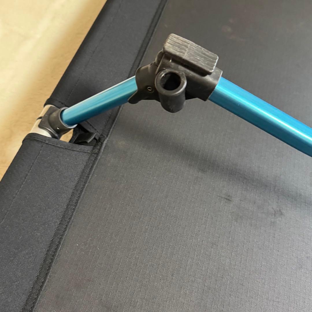 美品Helinox Cot Oneヘリノックスコットワンコンバーチブル　ブラック
