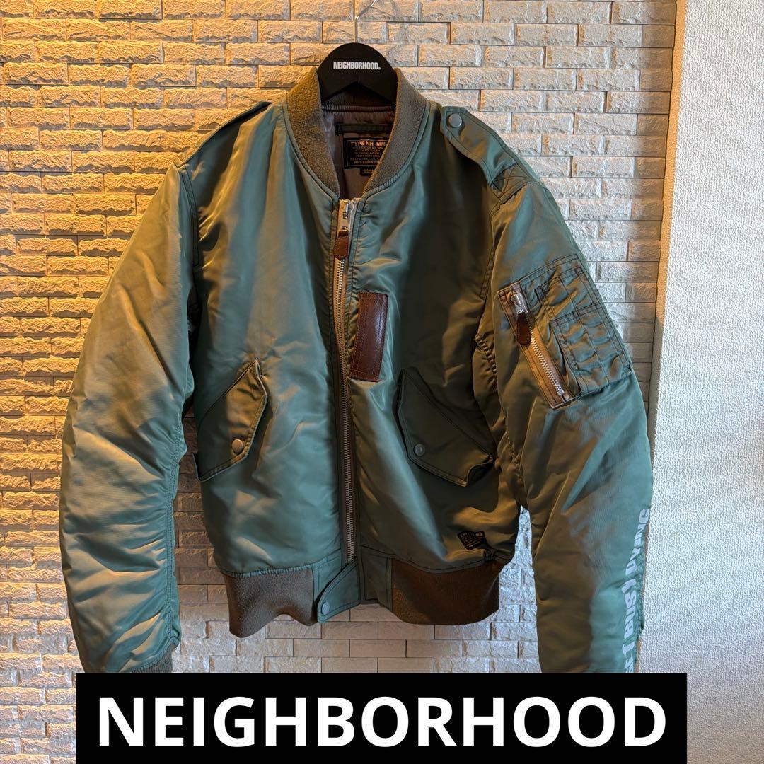 neighborhood フライトジャケット　ミリタリー　B'z 稲葉浩志