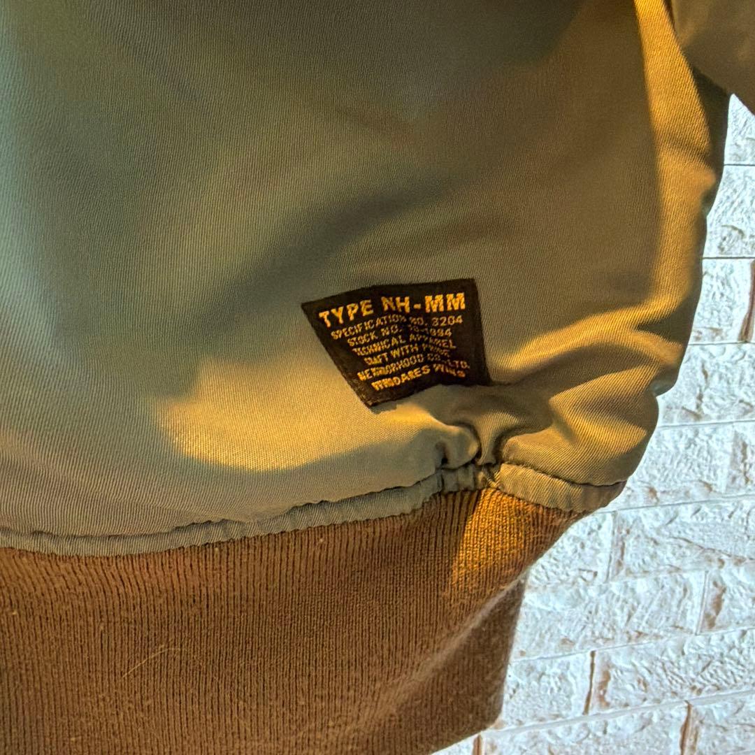 neighborhood フライトジャケット　ミリタリー　B'z 稲葉浩志