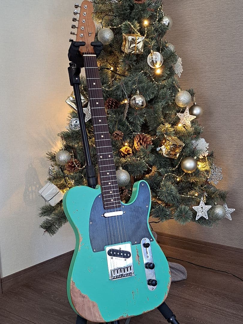 工房製作レリックテレキャスター　Seymour Duncan AlnicoⅡ搭載