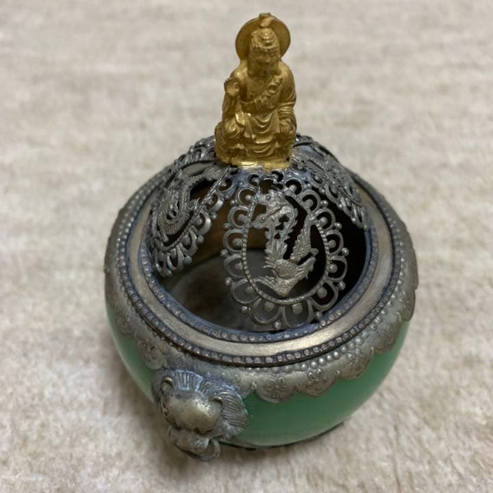 香炉，乾、天寶紋銀在銘