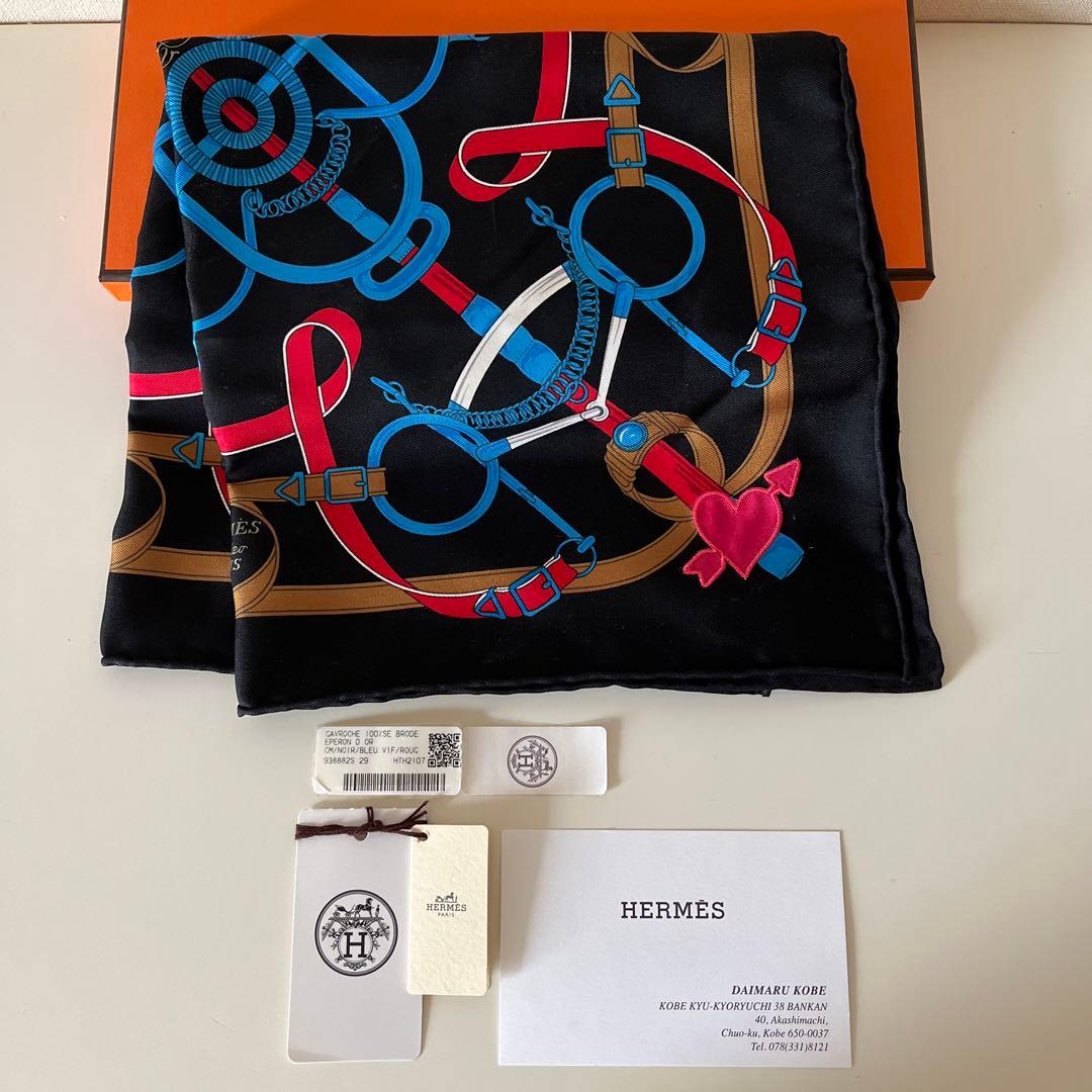 HERMES ガヴロッシュ ステッカー ツイリー エプロンドール カレ45