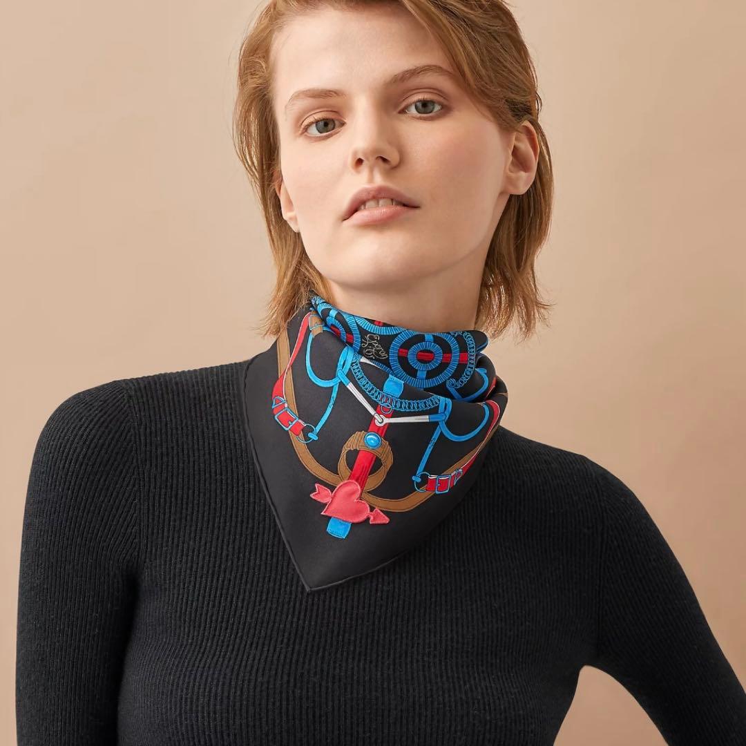 HERMES ガヴロッシュ ステッカー ツイリー エプロンドール カレ45