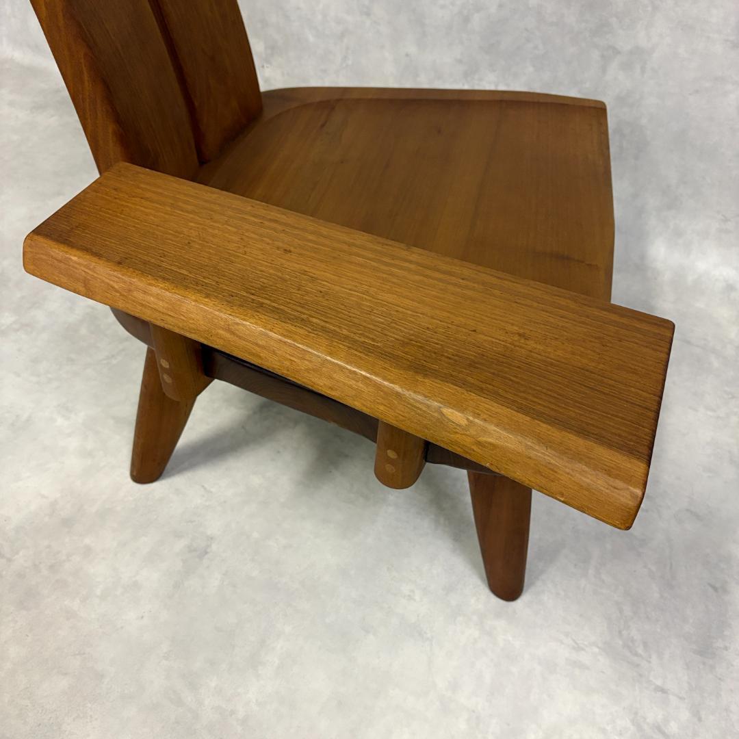 北欧　ラウンジチェア　無垢材【1脚】B