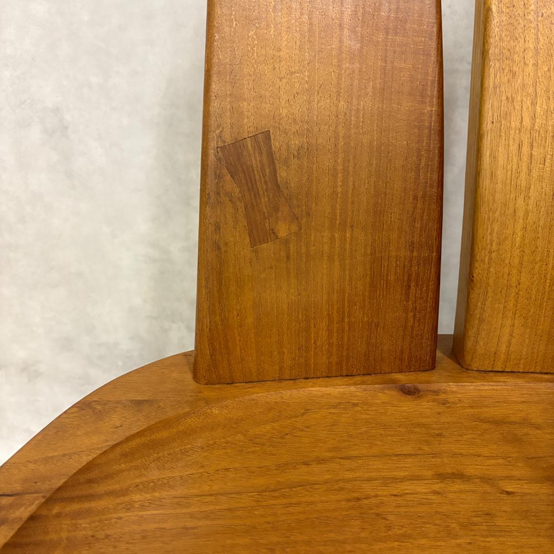 北欧　ラウンジチェア　無垢材【1脚】B