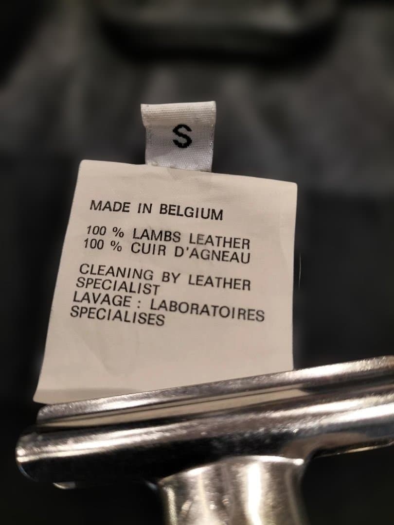 楽一番公式アカウント07DEMEULEMEESTER レザージャケット