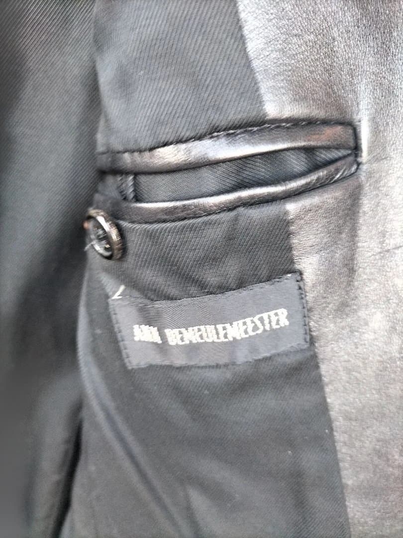 楽一番公式アカウント07DEMEULEMEESTER レザージャケット