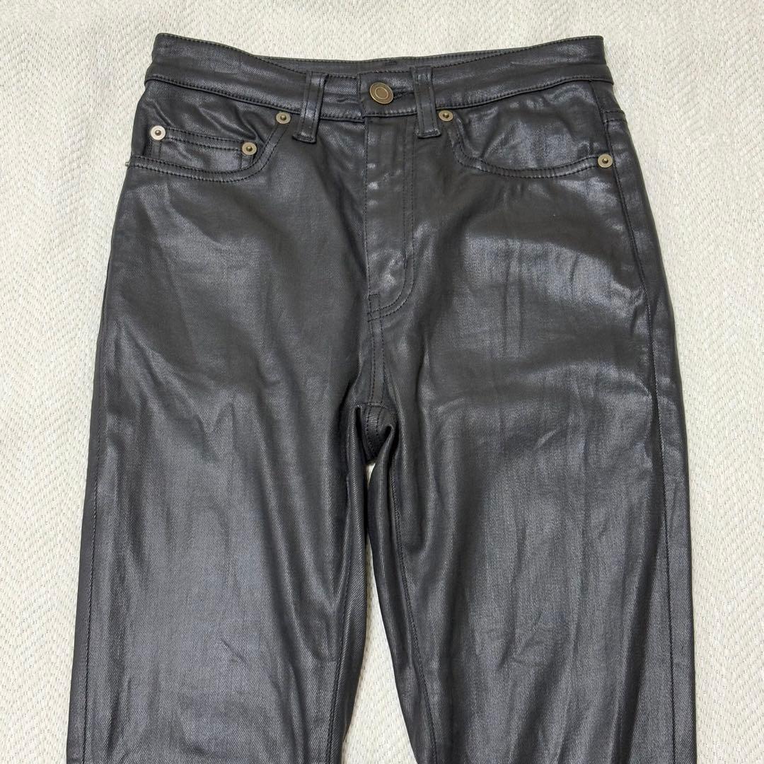 美品 SAINT LAURENT サンローラン ブラック スキニー デニム 25