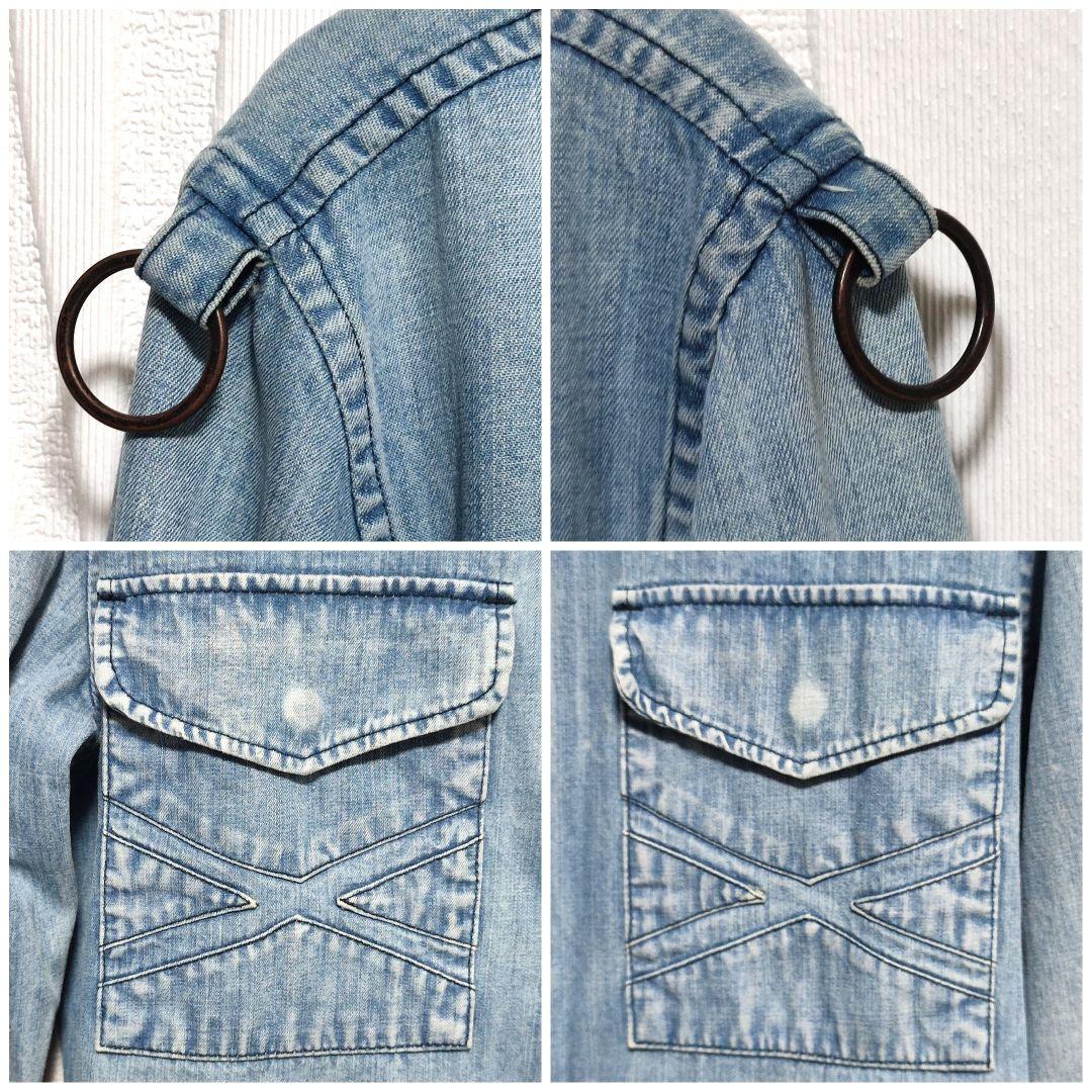 Roar デニムシャツ