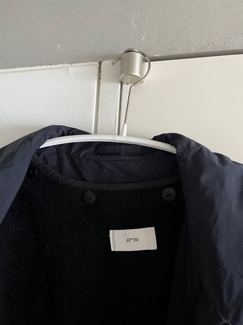 【セール中】ATON/コートAIR VENTILE バルマカンコート04サイズ