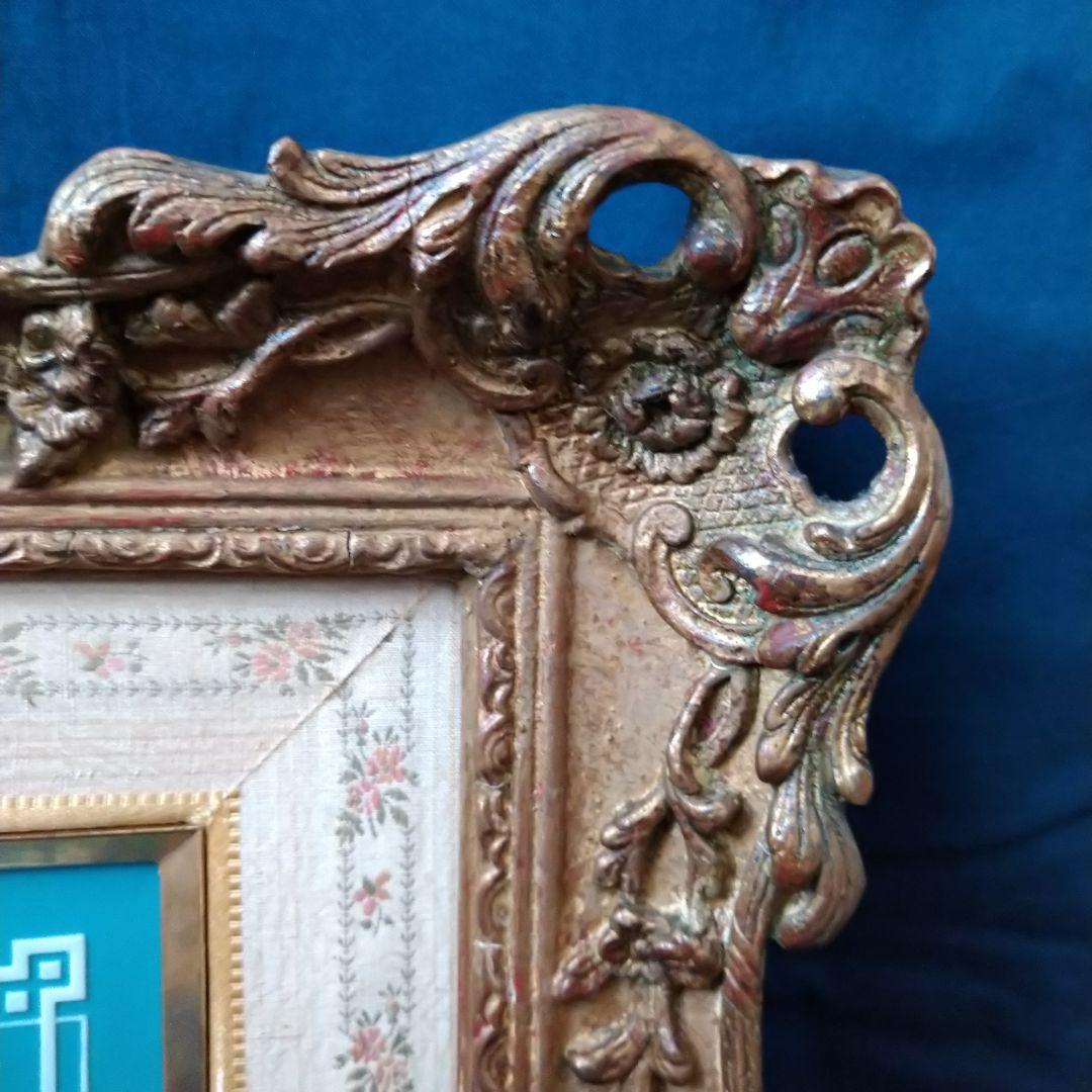 メトラッハ(METTLACH)額装陶板画パテシュールパテ『ニンフとキューピッド』