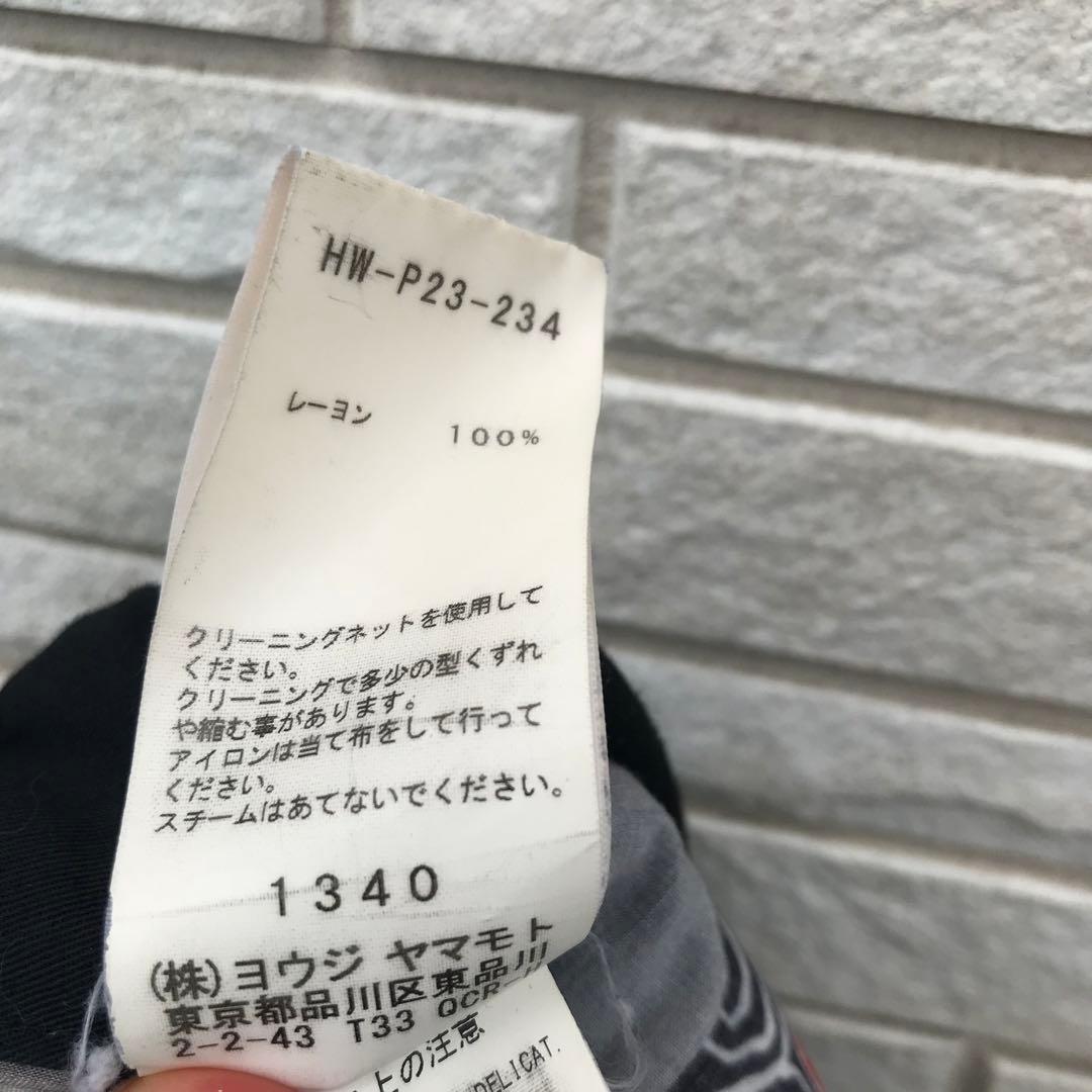 ブラックスキャンダルヨウジヤマモト　パンツ　3　レーヨン100