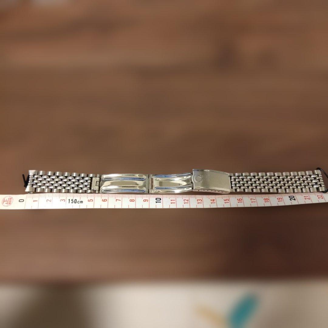 18mm 正規品 純正 OMEGA ジュビリーブレス1502 No.12