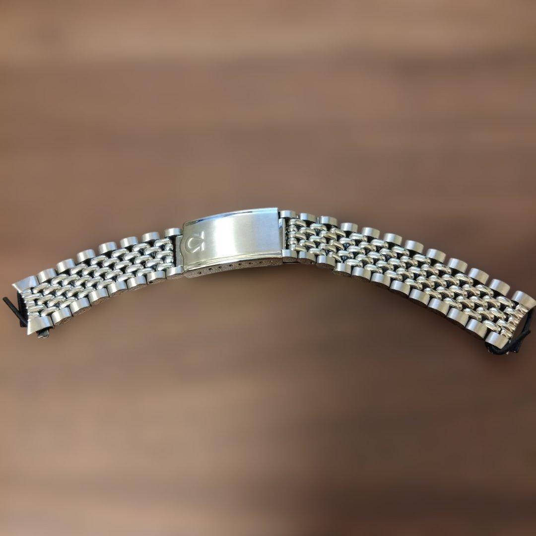 18mm 正規品 純正 OMEGA ジュビリーブレス1502 No.12