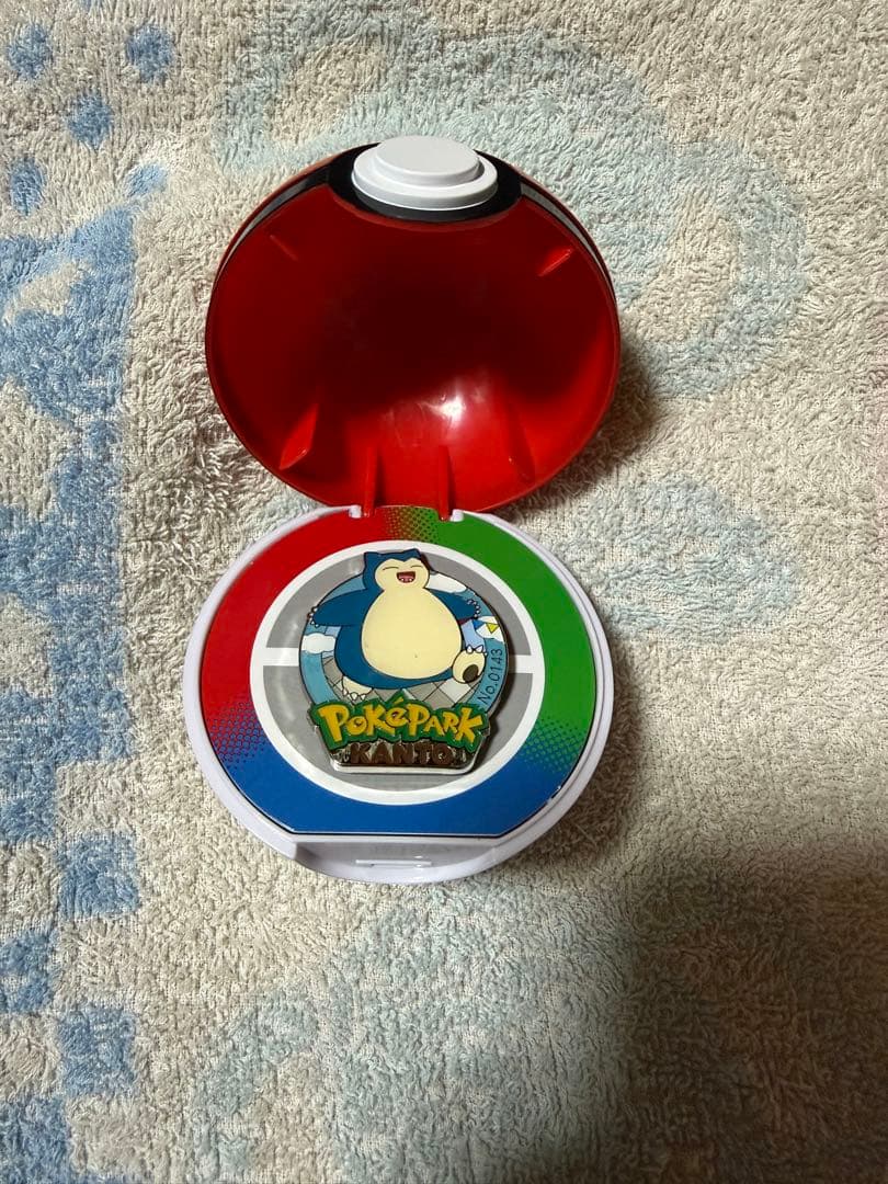 ポケパークカントー限定 ピンバッジ　カビゴン