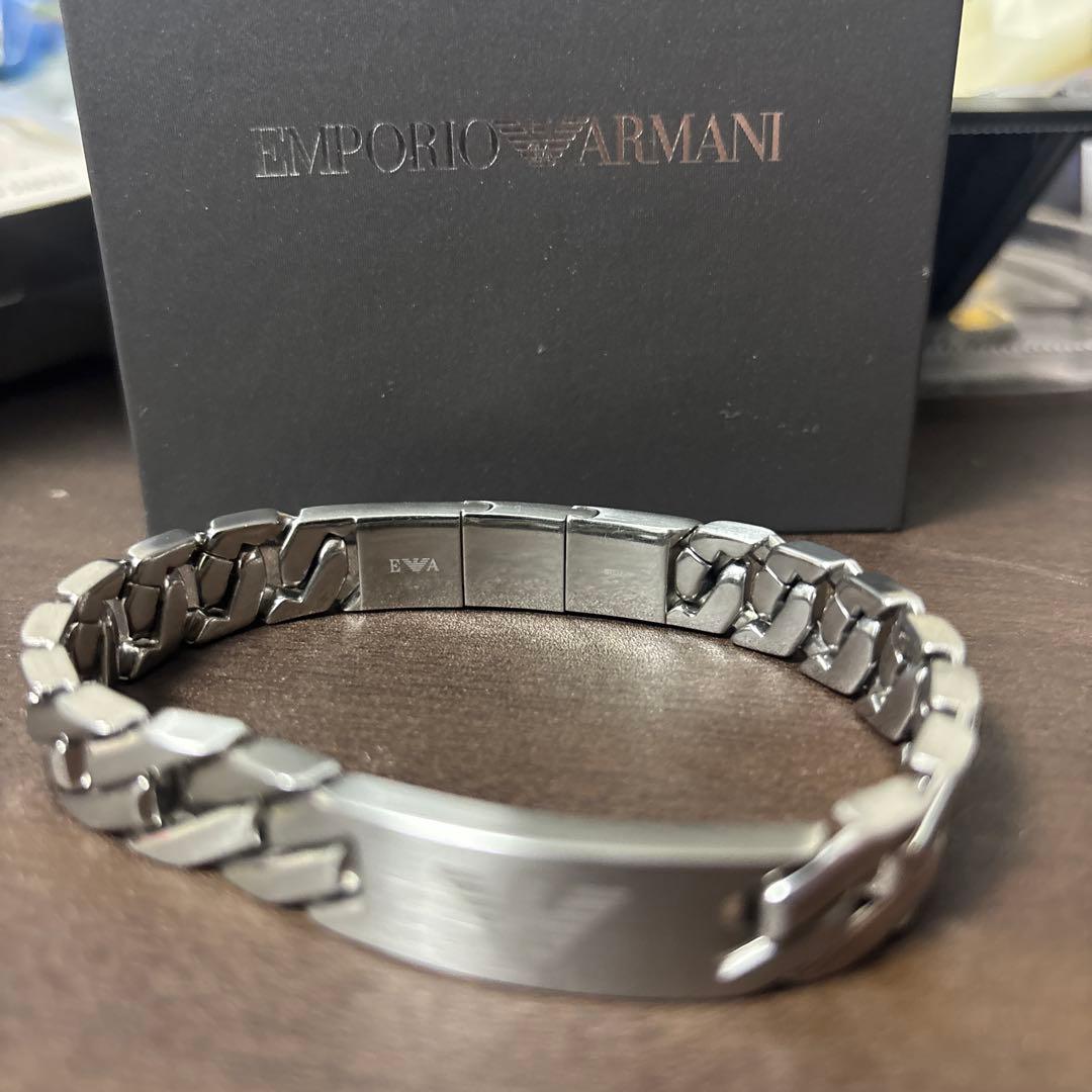 EMPORIO ARMANI シルバーリンクブレスレット